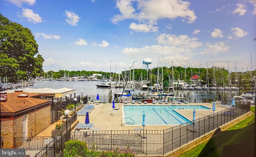 Beautiful 1 bedroom, 1 bathroom top floor condo available, featuring recent upgrades and stylish living in the desired Severn House Community of Annapolis!!  Waterfront community living complete with pool, kayak/paddle board storage on Back Creek with downtown access via water taxi. Very close to shops, restaurants, salons and walking paths, in addition to living on the Eastport side of all that Annapolis has to offer! This is a coveted community near enough to all the action but quiet and tucked away with lots of amenities. Relax on your exterior deck all year long while enjoying a pastorally serene/wooded surrounding- enjoy a water view from the bedroom in winter. This unit  is much quieter than other units due to it's proximity of being  on the top floor.