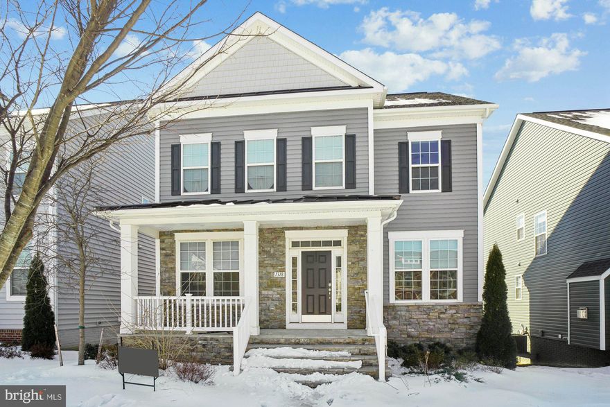 he main level features formal living and dining rooms, along with an inviting family room complete with a cozy gas fireplace and ceiling fan. The stunning kitchen is sure to impress with a gas cooktop and range hood, 42" cabinets, stainless steel appliances, and a center island with breakfast bar seating. A bright breakfast area opens to the rear deck—perfect for everyday living and entertaining. A powder room completes the main level.

Upstairs, the expansive primary suite offers a large walk-in closet and a private bath with a soaking tub, walk-in shower, and dual vanities. Two additional bedrooms with ample closet space and ceiling fans share a full bath, and the upper-level laundry closet adds convenience.

The full unfinished basement provides endless potential for future living space or abundant storage. Enjoy the oversized two-car garage and relaxing on the deck. Located in the sought-after Brunswick Crossing community, residents enjoy walking paths, tot lots, tennis and volleyball courts, and a community center.