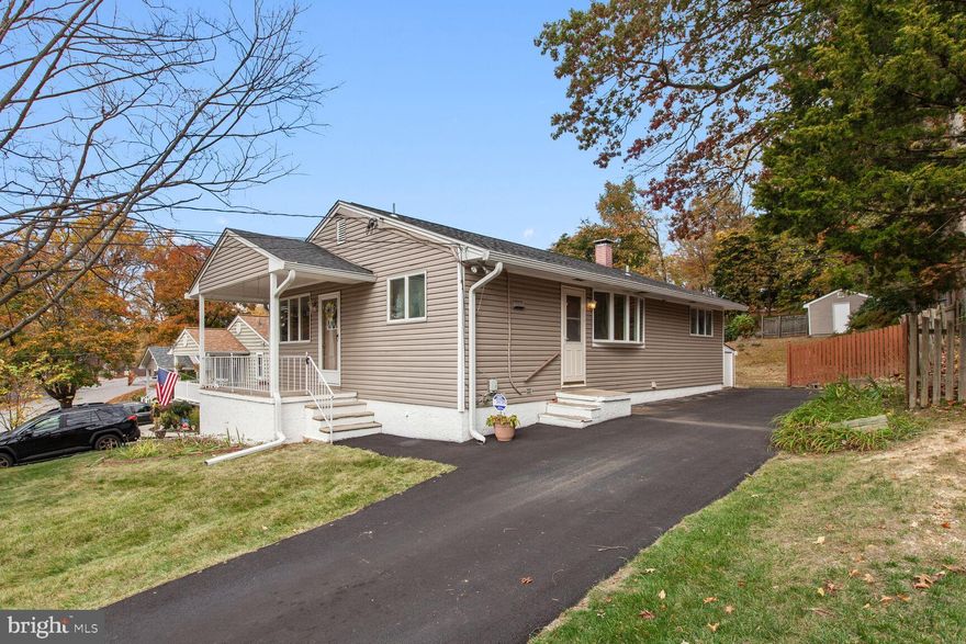"Live, Work, and Play" in this sought after "country feel" neighborhood in Parkville with enough space for all your family's "Wants and Needs' including 4BD's and 2 Full Baths! Lots of windows (casement and block) in every room keeps this home "Sunny and Warm"!  Enjoy this .25 Acre Lot with mature, gorgeous Maple Trees greeting you in the front yard AND RearPatio area overlooking landscaped gardens and grassy area-Store all the lawn equipment in the oversized shed! Plenty of off-street parking for multiple cars on the 2023 updated/coated driveway! Highlights include GAS Carrier HVAC 2016, Hot Water Heater 2018, Roof 2014, Recent Magtag W/D, Main Water Line replaced! 21x12 Family Rm in the Lower Level! Waterproofing in basement!Excellent opportunity to have the convenience and proximity to all conveniences, but enjoying the quiet nights and tranquil days-5 minutes to 695!