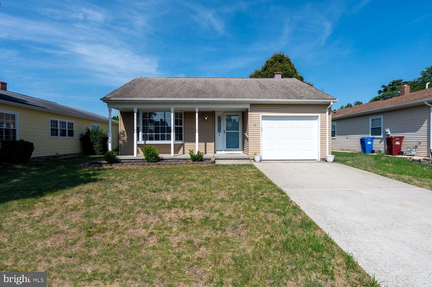 Welcome to your new home in the vibrant Holiday City South adult community! This sought-after Dawn Meadow model offers 1,600 square feet of inviting, single-level living. The updated kitchen boasts granite countertops, stainless steel appliances, and a convenient breakfast bar. Enjoy spacious rooms throughout, including a primary suite with a generous walk-in closet. The laundry room features newer washer and dryer for added convenience. With its open-concept layout, this home is perfect for both relaxing and entertaining. Step outside and enjoy the serene backyard with a fenced patio—ideal for soaking up the best of the Jersey Shore lifestyle. Don't miss this opportunity!