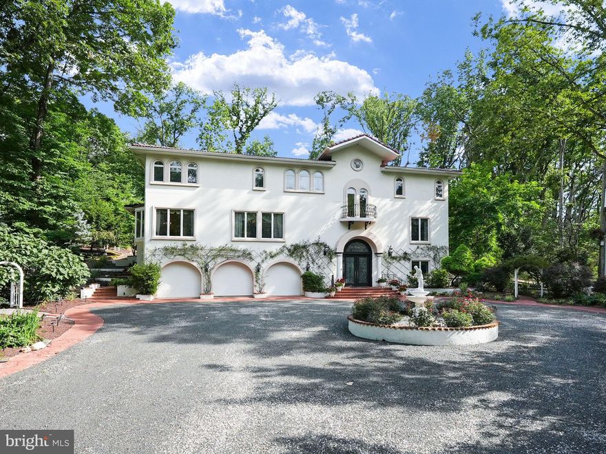 Located on a 1-acre lot at 1405 N Pegram Street in Alexandria, this Mediterranean-style villa offers over 6,300 square feet with 7 bedrooms and 7.5 baths, presenting a rare opportunity to update and add value in a prime location. The home features a circular driveway, 3-car garage, generous living spaces, and a flexible layout with multiple suites that could accommodate multigenerational living, guest quarters, or work-from-home setups.

Large windows and high ceilings bring in abundant natural light, while the backyard includes a beautiful in-ground pool and terrace, offering great outdoor entertaining options.

The home is livable as-is but ready for cosmetic updates, making it ideal for buyers looking to renovate, customize, or invest. Conveniently located near Old Town Alexandria, major commuter routes, Washington, DC, and the new Inova Alexandria Hospital and cancer research campus under development at the former Landmark Mall site, an area seeing significant growth and investment.