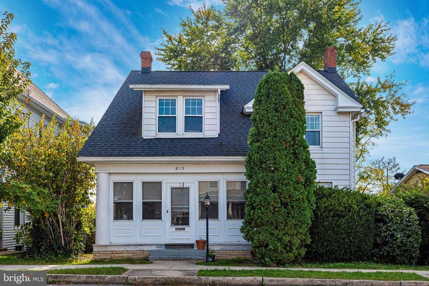 Welcome home to 810 Dewey Avenue.  Lovingly maintained and beautifully updated, by the current owner, this home shines. A gorgeous mix of old and new, situated on a quiet tree-lined street, close to commuter routes. Gleaming hardwood floors, spacious bedrooms, updated bathrooms. The backyard boasts a deep lot with a parking pad and a detached enclosed porch which is great for entertaining. The unfinished basement offers a pellet stove and is awaiting your personal touches! Priced for the first time homebuyer, yet spacious enough for the move-up buyer, this home has something to offer everyone! Dont just take my word for it - check it out for yourself!