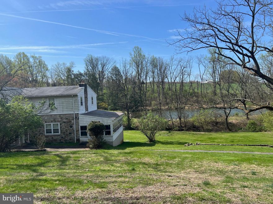 This quiet 45 Acre parcel, farm house, barn and pond has been owned and used as a retreat home by Missionary Sisters of the Most Sacred Heart of Jesus Inc.  The house has a very pleasant layout and location, but will require some updates.  The living room is very large and offers a stone wood burning fire place with access to a fully screened in side porch.  There is a full bathroom off the kitchen and a second full bathroom upstairs. Currently the property is NOT in the clean and green agricultural tax program.  The topography is somewhat hilly with a one acre pond and multiple streams and wetland areas.   There is a very large bank barn that could house livestock, a  car collection or much more.  The property is at the very end of  Fox Road and is VERY private.  It is a perfect retreat home or quiet setting if that is what you are seeking.