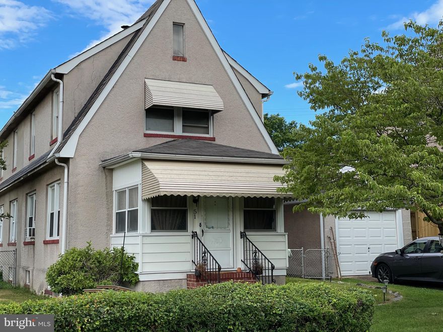 This 2 bedroom, 1 bath home on a corner lot features a detached garage and outdoor patio.  Main level features an enclosed porch area before opening up to the living/dining room space.  Upstairs has 2 bedrooms and a full bath.  Basement area is partially finished and is currently being used as an additional bedroom, but could easily be used as an entertainment area or for plenty of storage.  This home is being sold as-is, and priced to sell quickly!