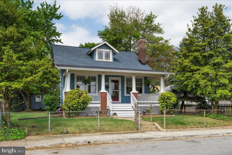 Charming Historic Bungalow in the Heart of Hyattsville.
Step into the perfect blend of historic charm and modern updates with this beautifully renovated bungalow, ideally located within walking distance to all that Hyattsville has to offer. From local shops and restaurants to parks and transit, everything is just steps from your door.
A generous front porch welcomes you in—complete with a classic porch swing, perfect for morning coffee or evening relaxation. Inside, you'll be greeted by stunning, refinished hardwood floors and abundant natural light that highlights the rich wood trim and character throughout the home.
The main level features a spacious suite with a charming bathroom on the main level.  The thoughtfully redesigned kitchen includes new appliances, updated flooring, and custom built-in storage—offering both style and function.
Upstairs, the original hardwood staircase leads to a versatile space with its own en-suite, enormous walk-in closet, and ample storage. Whether used as a primary suite, guest bedroom, or home office, it offers flexibility to suit your lifestyle.
The fully renovated lower level boasts new flooring, recessed lighting, and a warm, inviting atmosphere. A dedicated laundry room includes a brand-new refrigerator and freezer for added convenience. There are two separate living spaces allowing for one of the spaces to be used as a third bedroom or office. 
Outside, enjoy your private fenced-in yard—ideal for gardening, entertaining, or simply unwinding. A dedicated woodshed and a detached garage provide excellent storage and parking solutions.
Every renovation was completed with care, preserving the home's unique heritage while seamlessly incorporating modern amenities. Don’t miss this rare opportunity to own a timeless treasure in one of Hyattsville’s most vibrant neighborhoods.