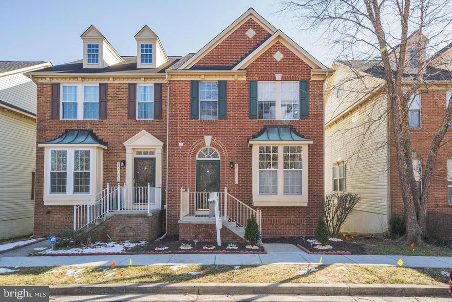 OPEN HOUSE Sun, Feb 25 @ 11:00 AM - 1:00 PM! This charming semi-detached/end unit brick-front townhome presents over 2,200 square feet of updated living space spread across three levels. Inside, high ceilings, crown molding, fresh paint and an open floor plan create an inviting atmosphere, perfect for gatherings and entertainment. The living room features a cozy gas fireplace and new wood flooring, seamlessly flowing onto a deck for outdoor enjoyment. Renovated bathrooms and a spacious kitchen with a new gas stove offer modern comfort. The primary suite provides a luxurious retreat with a spa-like bathroom, walk-in closet, and vaulted ceilings. The basement adds versatility with a spacious rec room, full bath, laundry area, and a den/office, with direct access to the flagstone patio and garage. Additional highlights include a newer roof, fenced backyard with a Tesla charger and turf planter boxes, and an Echo thermostat for convenience. With a detached garage, rear driveway,  open street parking  in the front and side there is ample parking throughout. Recently deep cleaned and landscaped, the home is conveniently located across the street from South Gunner’s Branch Local Park (playground, two pickleball courts on one tennis court, basketball court, and a soccer field) and the community pool, gym and clubhouse. A few blocks away from Cloppers Mill Village shopping center and bus stops #74 and #78. 1/2 mile to Great Seneca Creek ES and Northwest HS. Easy commute to I-270, AstraZeneca, Kentlands and other parks and shopping centers. Previously had a maintenance contract with a local company for the upkeep of the HVAC. Coil cleaned last year. Property is staged.