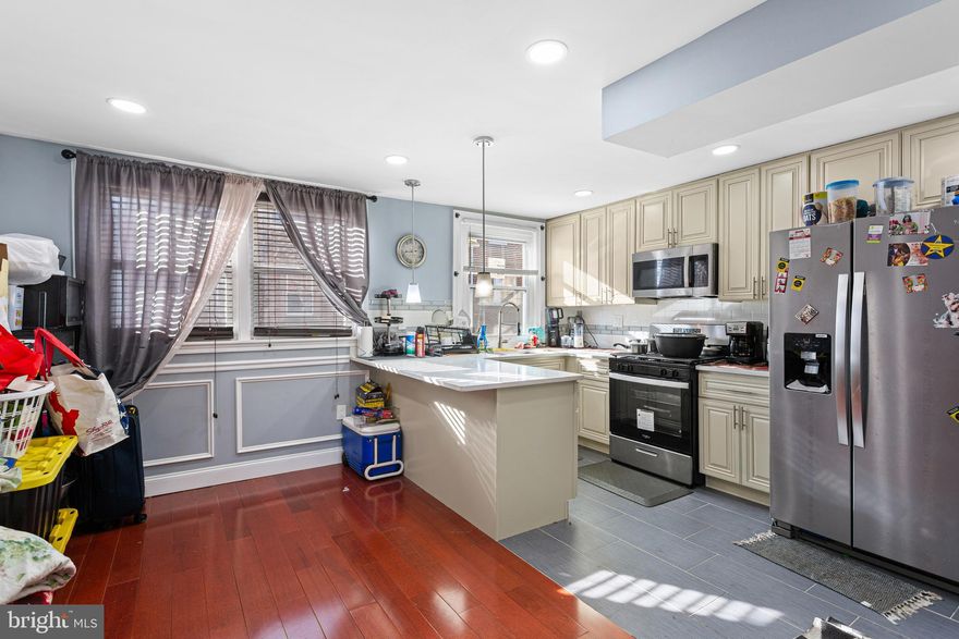 Welcome to this fully remodeled 3-bedroom, 2-bathroom townhouse located in the heart of Holmesburg. This stunning home features a brand-new open-concept kitchen perfect for entertaining, complemented by stylish finishes and modern upgrades throughout. Enjoy the warmth and elegance of newly installed hardwood flooring that flows seamlessly through the main living spaces.

The finished basement offers a second full bathroom, providing flexible space ideal for a guest suite, home office, or recreation room. Step outside to a fenced front yard — perfect for relaxing, gardening, or added privacy.

With thoughtful renovations, spacious layout, and move-in-ready condition, this home is perfect for buyers seeking comfort, style, and value in a desirable neighborhood.

Don’t miss this incredible opportunity — schedule your showing today!