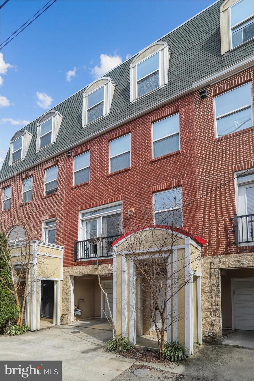 Open Sunday March 28th, 12-2PM! So much house for such an amazing price! Luxury Fells Point townhome with fabulous roof deck and two car tandem garage. Hardwood floors on main level and master bedroom (seller converted top two bedrooms into one large master with new wood flooring and lovely master bath). Large living room with dining area, large gourmet kitchen with balcony, half bath on main level... so much house for such a small price! This is a must-see and will go fast!