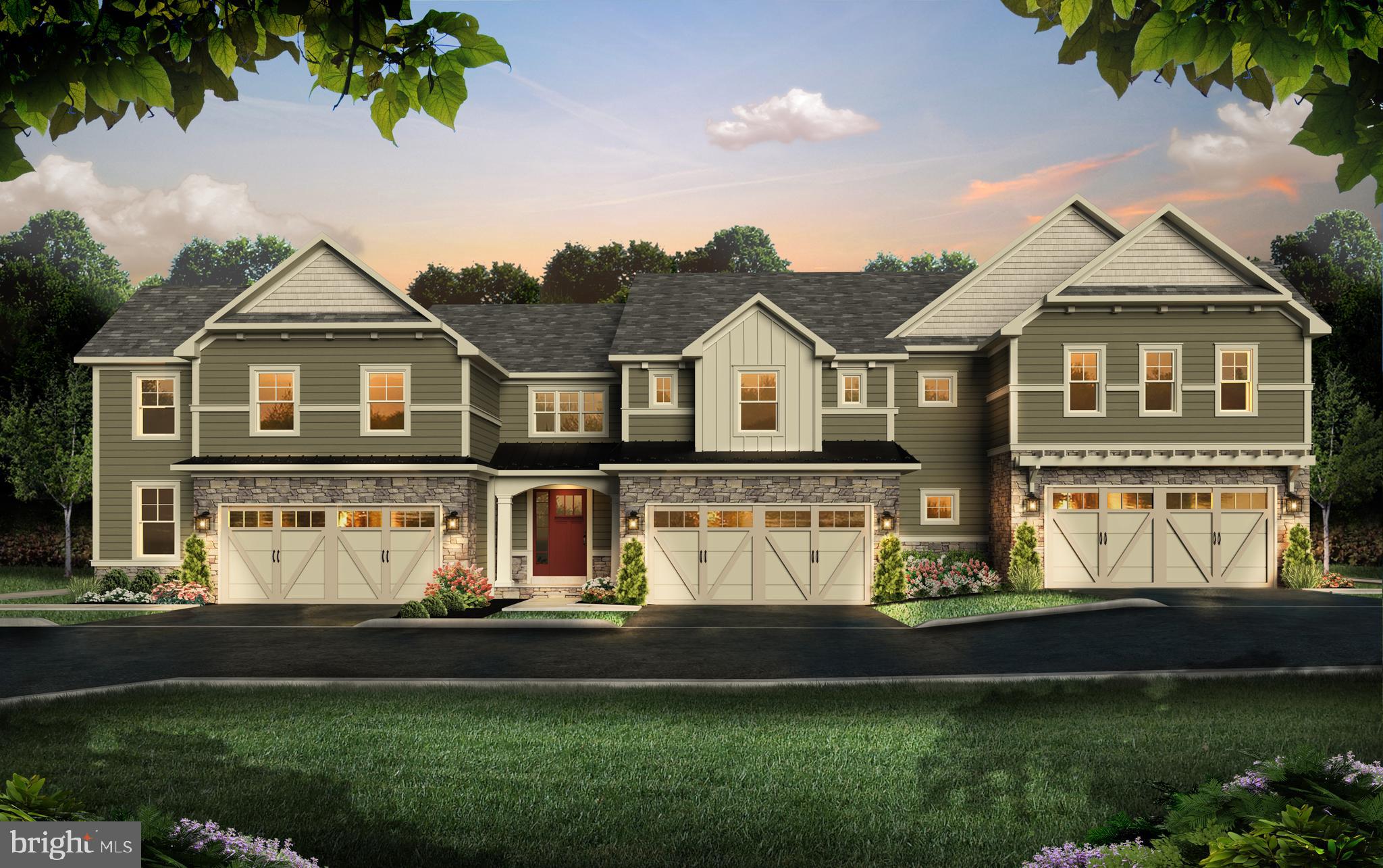 The Hammond Elite Model Home at 2,700 square feet plus an additional 1,000 square feet of space in the custom-finished walkout basement. This model home offers luxury details throughout. The Hammond Elite model is elegantly designed to preserve and complement the historic elegance of the Estate while showcasing superior modern architecture and custom design. The Hammond Elite Model offers professional decorator finishes throughout with an inviting floor plan with no detail undone! The family room boasts a 14' high volume ceiling, Pella double-hung windows with transoms above, custom woodwork, a fireplace, and window treatments. The family room opens to the dining room with a coffered ceiling, and the kitchen with an abundance of cabinetry customized for socializing. The kitchen has direct access to the outdoor expanded deck with privacy panels. The second floor showcases the primary suite with a volume ceiling. The primary bathroom is unique with an expanded shower, upgraded cabinets, tile, light fixtures, plumbing fixtures, linen closet, and private commode—two large closets with custom built-in closet system. Oversized laundry room with abundant cabinets, laundry sink, and closet! Two additional bedrooms, each with generous closet space, crown molding, and designer lighting! The finished basement features a stone fireplace with an upgraded linear fireplace, a powder room, and a sliding walkout door to an EP Henry paver patio under the expanded deck. Please see the sales team for all the details