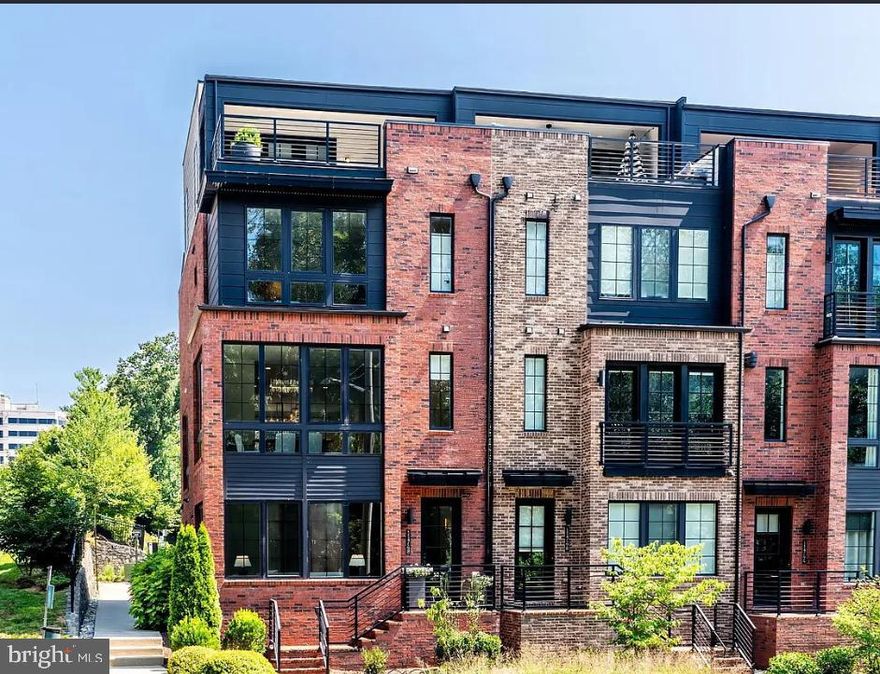 Ready for its nice tenants, four levels of beautifully designed living in one of Northern Virginia’s most desirable communities.  Located just minutes from two Silver Line Metro stations, this home combines urban accessibility with the everyday convenience of Reston living including countless grocery options, top gyms, shopping, dining, and access to the W&OD Trail. Residents also enjoy all the incredible amenities of the Reston Association, from miles of scenic pathways to pools, tennis courts, and more.  Inside, you'll find wide-plank hardwood floors throughout all four levels, modern fixtures, and fresh neutral paint - creating the perfect canvas for your personal style. The entry level includes a flexible space ideal for an office, gym, or rec room, along with a half bath and access to the 2-car garage.  The bright and open main level is made for entertaining, featuring a gourmet kitchen with a large center island, a cozy living room with built-ins and a gas fireplace, a defined dining area, and built-in speakers throughout. Upstairs, two spacious en-suite bedrooms provide comfort and privacy, including a luxurious primary suite with dual walk-in closets and a spa-inspired bath. The laundry is also conveniently located on this level.  The top level adds even more flexibility with a third full bath. Utilize this space as a bedroom, playroom, or office - all opening to a stunning rooftop terrace with 270-degree views of Reston and a built-in fireplace, perfect for relaxing or entertaining year-round.  With a 2-car garage and additional guest parking, this modern and move-in ready home is the perfect blend of location, lifestyle, and luxury.