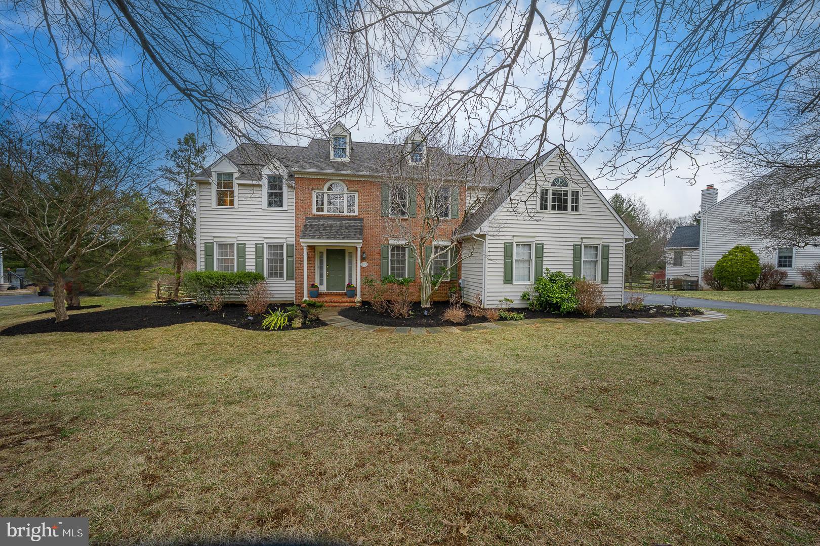 This beautifully updated home, located in the highly desirable Summerhill community built by Lee Haller and Tom Saunders in 1994, offers a blend of modern upgrades and classic charm. This 6-bedroom, 4.5-bath home is located on one of the best lots in the community, offering a quiet setting with minimal traffic noise. It backs onto a large expanse of open space, lined with trees, providing a private and peaceful backyard.
The elegant entrance hall is accentuated by a striking Palladian window and a central colonial staircase, flanked by a formal dining room with chair rail and crown molding, and a spacious sitting room. The sitting room flows into an office that offers peaceful views of the rear yard. The bright and inviting family room features a vaulted ceiling and large windows that overlook the rear yard, along with a wood-burning fireplace surrounded by white wood trim and dentil moldings.
The kitchen, updated in 2022, boasts professionally painted cabinets, quartz countertops, a new cooktop and downdraft, extended kitchen island, and double Thermador Oven. The breakfast room offers sliders that lead to the new deck, replaced in 2024, where you can enjoy views of the backyard with mature plantings and open space beyond. The fully finished basement, completed in 2021, features a walkout patio door, and includes an electric fireplace, bedroom, full bathroom, family room/game area, dedicated movie room, a large storage area and a smaller storage closet.
On the second floor you will find the primary suite, which features a tray ceiling, private sitting room, his and hers walk-in closets, and a spacious, bright bathroom with a corner tub, separate shower, and his and hers vanities. The upper level includes a Jack and Jill bedroom with a shared bathroom, as well as two additional bedrooms that share a hall bath with dual vanities. The 6th bedroom and 4th bathroom are located on the lower level of the home.
Updates include; new roof 2019, finished basement 2021, Kitchen update 2022, new tankless water heater 2022, deck replaced 2024. The home was repainted in 2021, with some rooms freshly painted in 2025.
The Summerhill community offers walking trails and a low HOA fee that covers the maintenance of communal areas. Conveniently located near nature trails, Valley Forge Park, major commuter routes, the King of Prussia Mall, and the vibrant dining and entertainment options of the Main Line, this property is also within the award-winning T/E school district. Schedule your showing today! Professional Photographs will be uploaded this evening 2/27