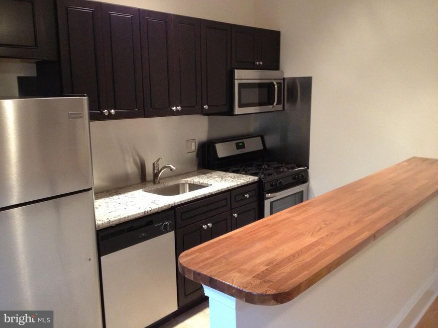 Beautiful Apt In Great Location! This apartments has it all: Large windows that allow plenty of natural light. Large kitchen with Breakfast nook, (dish washer, microwave, garbage disposal full size gas stove). Central A/C gas heat. Hardwood floors, high ceilings, utilities not included! Washer Dryer in the Unit! Located on prime location close to everything -Penn and Jeff Hospitals, Public trans, Restaurants, shops. For more information and to schedule a showing call or email.