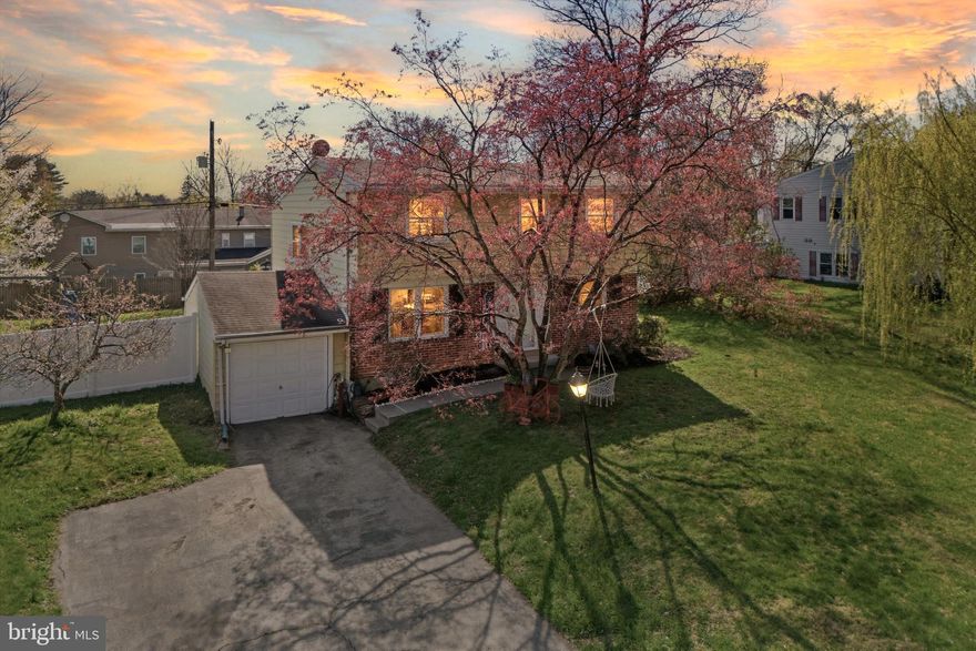 Tucked away on a quiet street in Blue Bell and located within the award-winning Wissahickon School District, this move-in ready 4-bedroom, 1.5-bath split-level single-family home offers a rare combination of space, privacy, and major system upgrades. This Blue Bell home features a rarely available unfinished basement, large fenced backyard, and extensive parking, making it a standout option in today’s market.

Situated on an oversized 14,000+ sq ft lot, the property provides exceptional outdoor space for entertaining, relaxing, or future expansion. Inside, a bright living room with a large bay window flows into a versatile den, creating flexible living space ideal for everyday living or working from home. The updated kitchen includes extended cabinetry, modern lighting, a microwave, gas stove, and dishwasher. New flooring in the main living areas and fresh interior paint create a clean, updated, and move-in ready feel.

Upstairs, you will find four well-sized bedrooms, including one with a walk-in closet and built-ins, and another with additional attic storage. The primary bedroom features updated flooring, while bathroom improvements include a new toilet and upgraded showerhead.

Major upgrades include a fully replaced sewer drain line with warranty, sump pump, radon mitigation system, and 100-amp electrical service with a 100-amp subpanel, offering long-term value and peace of mind.

The outdoor space features a covered patio, maintained landscaping, and a hot tub in working condition. The private driveway provides parking for up to six cars in addition to a one-car garage with direct backyard access.

Conveniently located near parks, shopping, and major routes, this Blue Bell single-family home with basement, large lot, and updated systems offers a rare opportunity in one of the area’s most desirable communities.