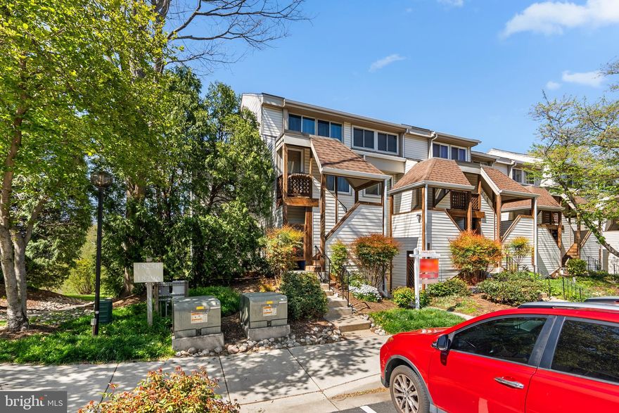 Fantastic end unit 2 level  condo with serene water view from  ground level walk out. This popular 3 bedroom model recently updated and offers an incredible location. There is  a patio with fantastic Lake View, walking path surrounding  lake. Freshly painted through out .There is new carpet installed on bedroom level and new LVP flooring  on the main level with wood burning fireplace. New updated  lighting . Nice kitchen opens to Living Room and Dining with new Granite Counters and under mount sink, new garbage disposal, new stainless steel dishwasher. Primary bath has new vanity and mirror. Reserved parking directly in front of unit. Super location close to shops, restaurants, and more .  Minutes to Olney Town Center and Shady Grove Metro.