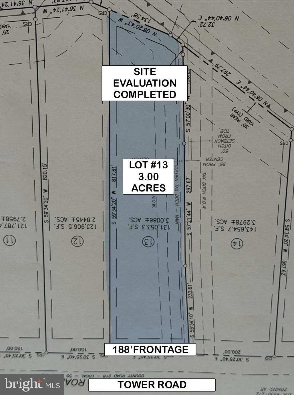 LOT #13 TOWER ROAD