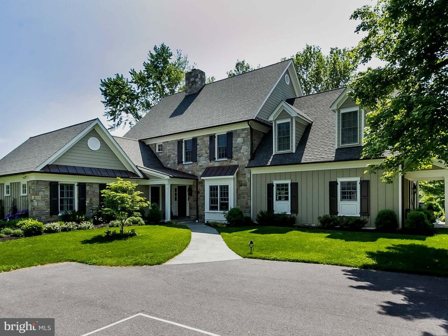 Country elegance, sweeping pastoral views, and quality craftsmanship are just a few words to describe "A Little Farm".  Recently constructed 4200 sq ft home, 3 stall stable, and guest house/office/gym.  All made from the finest materials around.  Located down a long private lane off of Butler Rd offering the utmost of privacy.  APPT REQUIRED. NO DRIVE-BY'S PLEASE.