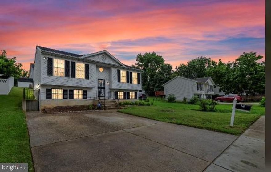 HURRY HURRY BEAT THE WEEKEND CROWD!!!!! THIS HOME WILL NOT LAST! – 6618 Valley Park Rd, Capitol Heights, MD AT an incredible price $399,900.  PRICED TO SELL QUICKLY!  H -O -M -E  WARRANTY I N C L U D E D!! SOLID HOME!! Welcome to 6618 Valley Park Road, a well-maintained split-foyer home designed with flexibility, functionality, and future opportunity in mind. Offering 4 bedrooms and 2 full bathrooms, this residence features a fully finished walkout basement, creating the perfect setting for multigenerational living or rental income potential. Located in the quiet Woodlands community of Capitol Heights, this home delivers both comfort and convenience in a prime suburban location.
Property Features:
The main level includes 2 spacious bedrooms, a full bathroom, a light-filled living area, and an eat in kitchen.  You can entertain on the deck. The upper layout is ideal for everyday living, offering easy flow between the kitchen, dining, and living room, new roof, gutter system, and HVAC system.
Downstairs, the fully finished basement opens to the backyard and includes an additional 2 bedrooms, a full bath, and a large living area. This lower level offers a separate entrance, making it an excellent candidate for an in-law suite, guest accommodations, or rental unit for supplemental income.
The home’s split-foyer design allows for practical separation of living spaces, offering privacy and flexibility for families with multiple generations or working professionals needing distinct work-from-home zones. Some finishing touches need.  
Outdoor Appeal:
The property is situated on a generous lot with a private driveway, front lawn, and a backyard perfect for outdoor entertaining, play, or gardening. The walkout basement leads to area with direct access to the yard. 
Location & Lifestyle:
Ideally located in Capitol Heights, this home is close to essential amenities and offers a smooth commute into Washington, D.C. Nearby landmarks and attractions include:
· Walker Mill Regional Park with trails, athletic fields, and picnic areas.
· FedExField, home of professional football and large-scale events.
· Capitol Heights , Addison Road, Morgan and Largo Metro Station,  providing quick access to downtown D.C. and beyond.
· Shopping and essentials at Addison Plaza, Ritchie Station Marketplace, and Penn Mar Shopping Center.
· Local dining options such as Carolina Kitchen, Levi’s Restaurant, and Sardi’s Pollo A LaBrasa. Seller's preferred Title Company, Jacquie's Title Group.