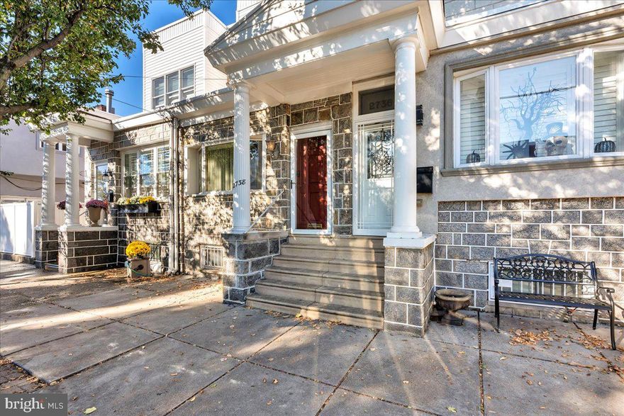 Welcome to 2738 S 17th St, located in the heart of vibrant South Philadelphia! Just a short walk from Marconi Plaza and minutes from the Philadelphia Sports Complex, this meticulously maintained home offers both space and convenience in a prime location.

Featuring 3 bedrooms and 1.5 bathrooms, this home boasts 1,440 square feet of living space on a .03 acre lot—both well above the average for the area. As such, this property provides more room to spread out than most homes in the neighborhood. As an added bonus, the home benefits from convenient street parking spots right in front—an uncommon feature in this area. The charming facade with classic South Philly character leads you into a home filled with potential.

Inside, you'll find a full basement perfect for extra storage or the possibility to be finished for additional living space. The spacious layout is ideal for those seeking a home with room to customize and make their own, all while being situated in a sought-after area known for its walkability and community feel.

Don't miss out on this opportunity to own a larger home in a desirable South Philly location! Whether you're a sports fan looking to be near the action or someone who loves the city life with green spaces nearby, this home offers the best of both worlds.

Schedule your showing today!