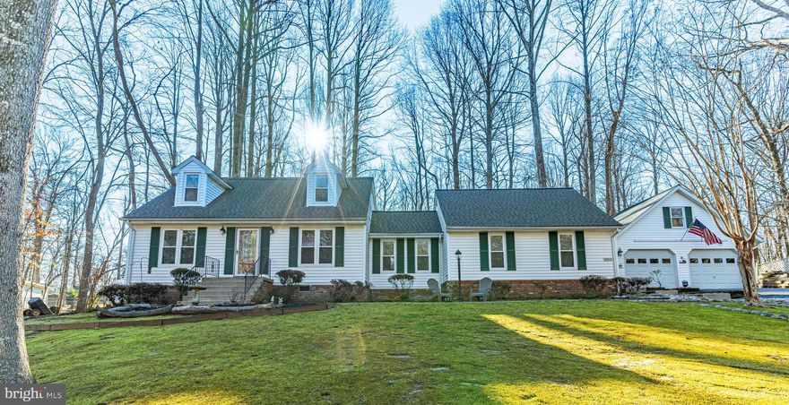 **UNDER CONTRACT :: OPEN HOUSE CANCELLED!!! ** Location, location, location! Discover the epitome of convenience and charm in this stunning Cape Cod home. Boasting 4 bedrooms, 2.5 baths, and beautiful hardwood floors, it's a haven of comfort. The fully fenced backyard on a sprawling 1-acre lot provides a perfect retreat, all nestled in a cul-de-sac for a tranquil setting. With seamless access to commuter bus stops and an easy commute to DC and Joint Base Andrews, this home offers the best of location and comfortability. Roof installed in 2017, HVAC #1 (2018), HVAC #2 (2021). This is one you will NOT want to miss.