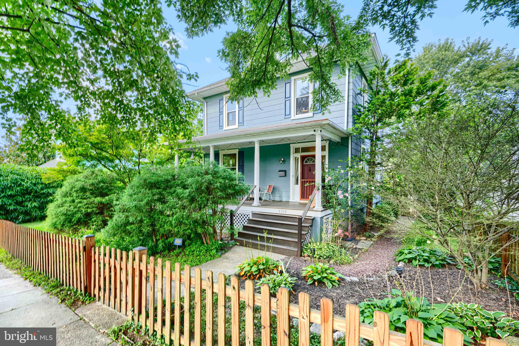 OPEN HOUSE SATURDAY, August 2nd from 11am to 1pm!
Welcome to 5316 Catalpha Road, a spacious and charming four-square home in Hamilton! This home has been well maintained and has a new roof with a 50 year transferable warranty! You will love the historical charm of this home! On the main level, you will notice high ceilings, original hardwood floors, custom built-ins, a full bathroom with shower, both a first floor living room and family room as well as a spacious separate dining area that leads into the kitchen. The kitchen is one of a kind with a vintage farm sink, butcher block counters, floating shelves, and custom lighting. On the upper level, there are three generously sized bedrooms and a full bathroom with dual vanities and a claw foot tub. Also, there is a walk in closet/ hall area that leads to the second floor deck overlooking the lush back yard. The fully fenced enormous rear yard is the dreamiest oasis with koi pond, new floating composite deck, play set, shed, and plenty of space for gardening. From the third bedroom, there are stairs that lead to the full height attic which is fully insulated and could easily be finished for more living space. The basement is waterproofed and could also be finished for more living space. You will love living in Hamilton- Lauraville! Just minutes away, you'll find Zeke's Coffee, Micky's Joint, Silver Queen, Maggie's Farm, Koco's Pub, and Emma's Tea Spot! If you need groceries, there are several close options like Safeway, Lidl, an Harvest Fare! Herring Run Park and Lake Montebello are around the corner! Walk to Swanlake Swim Club! There are several neighborhood shops not to be missed like Found Studio, Domesticity, Milk & Ice Vintage, and Snug Bookstore. Don't miss this Northeast Baltimore gem!