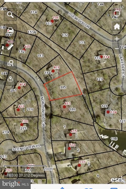 Vacant Land For Sale - 411 Northwood Circle<br/> CROSS JUNCTION, VA 22625