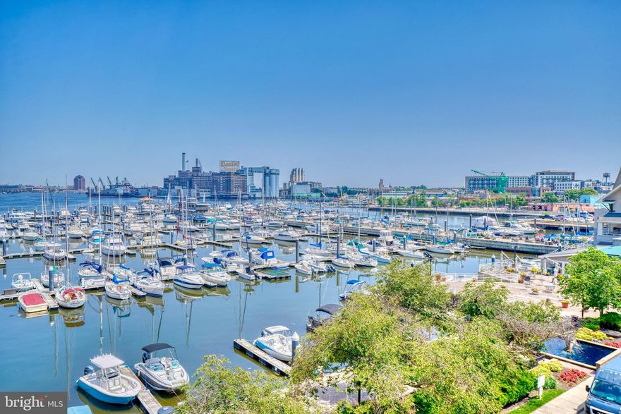 Rare opportunity to own one of only twelve one bedroom waterfront condos in sought after Pierside Drive Condominiums.    Get ready to love city life without the hassle!   This spacious 1 bedroom 1 bathroom  condo has been mindfully updated, meticulously maintained and is the definition of turn key.    Condo comes stacked with amities  including  covered garage parking,  community center,  pool, fitness facility and more.   You will enjoy the safety and convivence of condo without the huge monthly fees of the competition you've been shopping.   Sleep easy with 24 your security, surveillance, and private concierge.   Located in hot Federal Hill you will be steps from some of the best shopping, dining, and nightlife that Baltimore has to offer.  Icing on the cake dual waterfront decks with view of iconic Domino Sugar sign right off your living or bed room.  Easy commuter to 95 and 895.  This condo is an easy choice. LEASE IN PLACE THROUGH JUNE 2025.  LEASE AND TENANT WILL CONVEY.