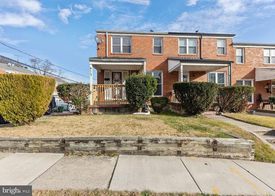 Opportunity awaits in this three bedroom, one bath townhome. Outdoor space plus deck in the rear. Some work/refreshing is required to make this home move in ready but could be worth the effort. Whether you decide to customize this home for yourself or rent it out, this house could be a great option.