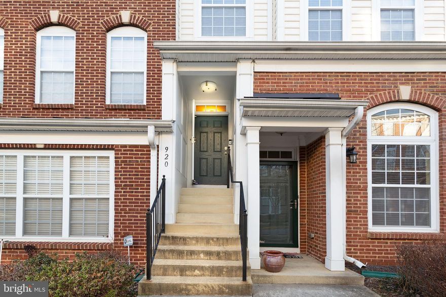 Don't Miss this Opportunity to own a Gorgeous End Unit Townhouse in sought after community Watkins Place. This home is immaculate with agreeable gray paint throughout. Gorgeous Red Oak Cherry Hardwood floors throughout the main and upper levels.  Open floor plan, with natural light and elegant light fixtures. Sunken living room, gourmet kitchen, stainless steel appliances, granite countertops, lovely balcony, spacious master bedroom with cathedral ceiling,  large master bath with soaking tub and separate shower and dual vanity, 2 walk in closets. Two additional spacious bedrooms with a hall bathroom.  It features a one car garage and driveway. Easy access to shopping centers, the metro and both 301 and 495. What a PERFECT location. THIS IS A MUST SEE! All offers are due on Monday, March 1, 2021  at 12pm.