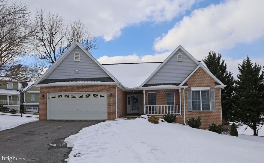 This charming 3-bedroom, 2.5-bathroom custom built rancher in Martinsburg offers comfortable living with ample space. Step into an inviting open floor plan featuring a spacious living room with cathedral ceilings and a cozy gas fireplace. The formal dining room provides an elegant setting for meals, while the kitchen and breakfast room offer a warm and inviting space for casual dining. The primary bedroom boasts a tray ceiling, walk-in closet, and a private sitting room, creating a perfect retreat. The en-suite primary bathroom features a soaking tub and double vanity. Two generously sized spare bedrooms share a full bathroom. The full basement includes a family room, offering extra living space and the unfinished space offers plenty of storage space. Additionally, this home includes a two-car garage and a walk-in pantry off the laundry room.