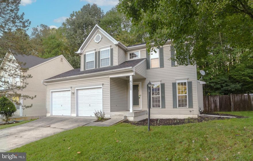 This property is exceptionally worth it, as it allows USDA 100% financing. It features three bedrooms, three and a half bathrooms, and a completely finished basement, aside from a fenced-in yard and patio. Remarkably**** there is neither a Front Foot Fee nor a School Excise Tax**** HOA fee amounts to only $230.00*** which includes the community pool, tennis court, and soccer fields are accessible.***Extraordinarily Captivating Home with Finished Basement and Fenced-In Backyard! Ideally nestled in the coveted and quiet Kingsview Community, this 3BR/3.5BA, 2,124sqft property immediately impresses with classic colonial architecture, a verdant lawn, and a welcoming covered entrance. Impeccably fashioned for modern lifestyles, the immaculate interior charms with gorgeous faux wood luxury vinyl plank flooring, towering ceilings, attractive paint hues, tons of dazzling natural light, an openly flowing layout, bright white crown molding, a traditional staircase, and a spacious living room. Holiday parties and everyday meals are sure to be memorable in the open concept gourmet kitchen featuring stainless-steel appliances, granite countertops, white cabinets, center island, gas stove, dishwasher, built-in microwave, side-by side refrigerator, contemporary tile backsplash, breakfast nook, pantry, and an adjoining family room with a fireplace. Majestically oversized for substantial furnishings, the primary bedroom includes  ample closet space, and an en suite with a soaking tub, dual sink storage vanity, and a separate shower. Two additional bedrooms are generously sized with dedicated closets, while the huge upper-level loft has built-ins and plenty of room for modern flex space needs. For even more possibilities, explore the fully finished basement to discover soft neutral carpet, a den, a full bathroom, and an office. Entertain guests in the enclosed backyard, which boasts a patio, greenspace, and privacy fencing. Enjoy the various community benefits, such as a sparkling swimming pool, spa, tennis courts, and soccer fields. Other features: attached 2-car garage, laundry room, quick 8.3-mile drive to Naval Support Facility-Indian Head, only 26-miles to Joint Base Andrews or 27-miles to Washington D.C., close to shopping, restaurants, MD-210 (Indian Head Highway), Bensville Park, Food-Lion, and schools, and more! Call now to schedule your private showing!