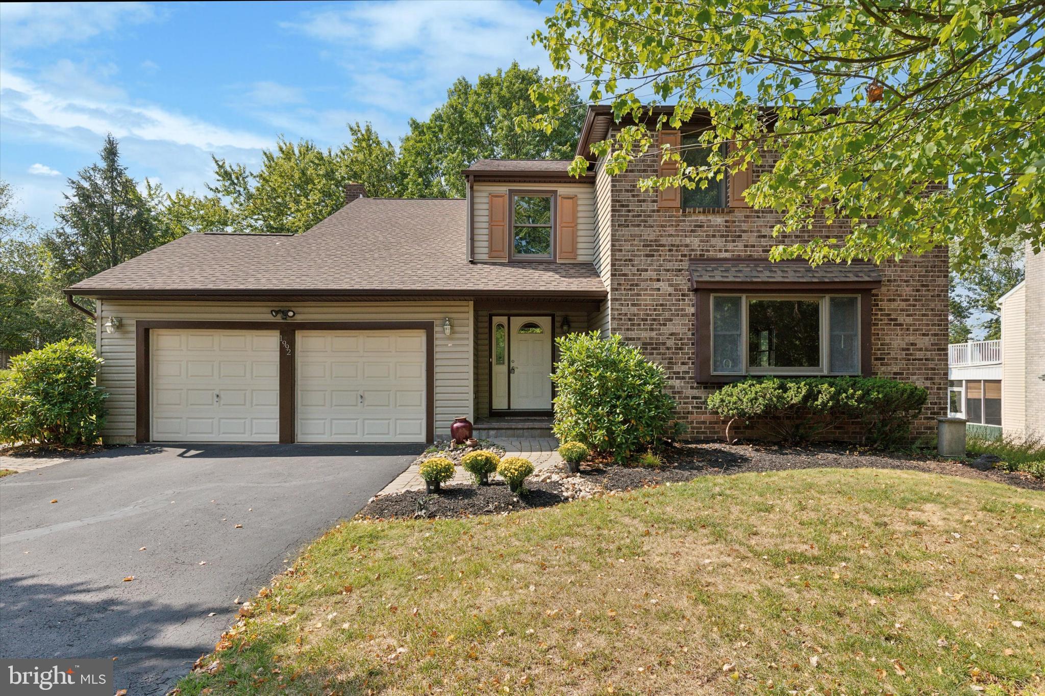 OPEN HOUSE on Saturday(9/13) and Sunday(9/14) from 1pm - 3pm. Showing starts on Saturday(9/13). Discover this scenic and private traditional home, ideally located at the end of a cul-de-sac in the sought-after Fox Hollow community and within the award-winning Central Bucks School District.
Backed by 5.3 acres of permanently preserved open space with a tranquil pond, this property offers unmatched privacy and natural beauty. Enjoy daily walks on the Barclay Trail leading to Barclay Pond, John Barclay Elementary (just an 8-minute walk), and Palomino Park with its baseball field, basketball and tennis courts, and playground.
This meticulously maintained 4-bedroom, 2.5-bath home with a 2-car garage and basement has been lovingly cared for and thoughtfully upgraded over the past 33 years.
Step inside to a bright and modern foyer with ceramic tile flooring and an L-shaped bamboo staircase leading to the second floor. The U-shaped hallway above, overlooking the foyer, enhances the home’s airy, light-filled ambiance.
On the main level, hardwood flooring flows throughout. The spacious living room is highlighted by a bay window, while the updated kitchen provides ample counterspace and a breakfast area with serene backyard views. The family room, complete with a brick fireplace, opens to a covered porch with skylight—perfect for relaxing or entertaining. A laundry room with sink and a powder room complete this level.
Upstairs, bamboo flooring continues through the hallway and into the primary suite, which boasts oversized closets, plantation shutters, and an updated private bath with a sit-down stall shower. Three additional generously sized bedrooms share an updated hall bath with a tub/shower combo and large vanity.
The lower level includes an unfinished basement with a clean crawl space, providing excellent storage options.
Recent upgrades include: new roof (2023), new heater (2023), new AC (2022), and Andersen replacement windows.
This home combines privacy, convenience, and a highly desirable location in Central Bucks—a unique opportunity not to be missed! Schedule an appointment today and see what this home has to offer. Open house on Saturday and Sunday, 9/13&14 from 1pm - 3pm.