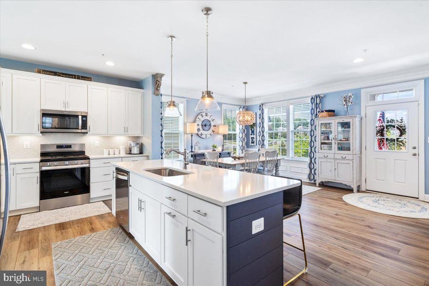 All reasonable offers will be considered!  Home Shows like a MODEL HOME!

Welcome Home to 1336 Monocacy Crossing Parkway! This stunning home is only 2 years young and offers an exceptional opportunity to own a beautiful property in a desirable location, that is Turnkey!

As you step inside, you'll be greeted by the modern and stylish design,  to include a shiplap wrapped island and accent walls throughout, that add a touch of elegance to the interior.  The open concept, and windows offer a light and bright feel. The kitchen is the true highlight of this home, featuring Quartz countertops that provide both functionality and elegance. With ample storage space and top-of-the-line appliances, this kitchen will surely impress any aspiring chef.

This 5 bedroom 3.5 bathroom home boasts a spacious layout with open concept and updates galore.  4 of the bedrooms are together on the top level along with laundry. The Primary Suite is spacious with tray ceilings, walk in closet and full bath.  One of the standout features of this property is the fully finished basement, complete with a Full Bath,  5th Bedroom and a Spacious Rec Room. Convenience is key with the rear-of-home garage, with 4' extension, allowing for easy access and providing extra security for your vehicles.

Situated in a sought-after community, this house is just minutes away from local amenities such as shopping centers, restaurants, and parks. Commuting is a breeze with quick access to major highways and public transportation options. Home owners association takes care of the lawn and landscape as well as trash!

Don't miss out on the opportunity to make this house your dream home. Contact us today to schedule a showing and experience the beauty and comfort that 1336 Monocacy Crossing Parkway has to offer!