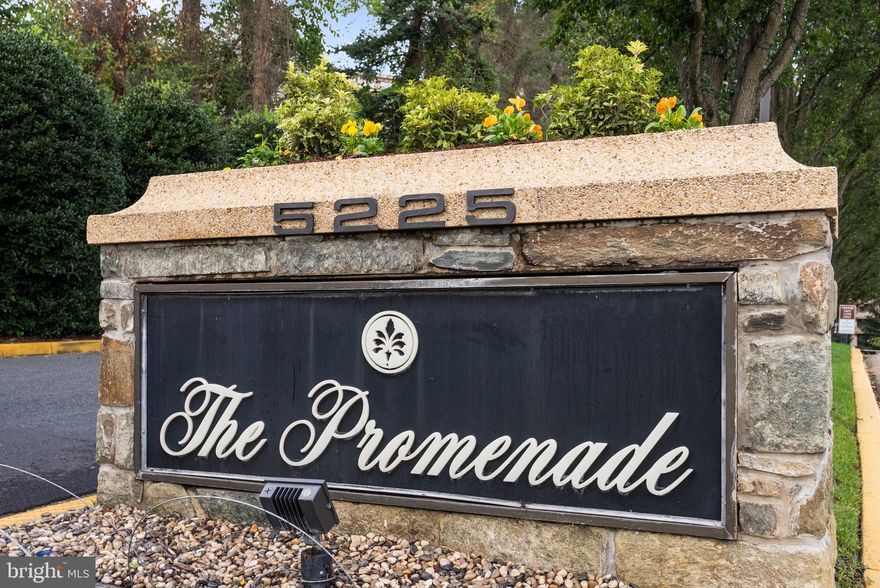 Welcome to The Promenade – Bethesda’s Premier Full-Service Community

Discover resort-style living and unparalleled convenience at **The Promenade**, one of Bethesda’s most sought-after full-service communities, set on 24 acres of beautifully landscaped grounds.

This **bright and spacious 1-bedroom, 1-bath residence** offers a peaceful retreat with **sun-drenched interiors, tranquil views overlooking the pool and landscaped gardens, and tasteful updates throughout.**

Inside, you’ll find **hardwood floors**, **fresh paint**, and an **open-concept layout** that seamlessly connects the living, dining, and kitchen areas—perfect for both everyday living and entertaining. The **updated kitchen** features beautiful cabinetry, sleek countertops, and stainless steel appliances, while the **renovated bathroom** adds a touch of contemporary comfort.

Every window frames views of **lush greenery and the sparkling pool**, filling the space with **natural light and serenity** throughout the day.

The Promenade Lifestyle

Residents enjoy **24-hour concierge service**, **on-site management**, and **gated security**, along with exceptional amenities that make every day feel like a getaway:

**■ Fitness & Wellness**

* Expansive fitness center overlooking pool decks and gardens
* Olympic-size outdoor pool, heated indoor lap pool, whirlpool, dry saunas, and locker rooms
* Group fitness, certified trainers, and massage therapy services

**■ Sports & Recreation**

* 7 lighted tennis courts and 4 pickleball courts
* Staffed clubhouse with kitchen and social events

**■ On-Site Retail & Services**

* Restaurant and bar with in-unit delivery
* Market, deli, salon, dry cleaner, tailor, boutique, and medical/dental offices
* EV charging stations, car wash, valet, and package-reception service

**■ Community & Lifestyle**

* Event spaces, library, card room, and community lounge
* Social clubs, classes, and fitness programs
* Outdoor grills, picnic areas, guest suites, and walking paths

Located minutes from **Rockville Pike, Old Georgetown Road, I-270, and I-495**, The Promenade offers easy access to downtown Bethesda, DC, and beyond. A **Ride-On Metrobus** stops right at the lobby, connecting directly to **NIH Metro and Bethesda Metro stations**.

The Promenade operates under a **co-op ownership structure**, providing **notably lower closing costs** than a condominium purchase—no transfer taxes or recordation fees—since you’re acquiring shares in a non-profit corporation that owns the property.

This residence offers the best of both worlds: a **peaceful, light-filled home** and an **amenity-rich lifestyle** in one of Montgomery County’s most desirable addresses.