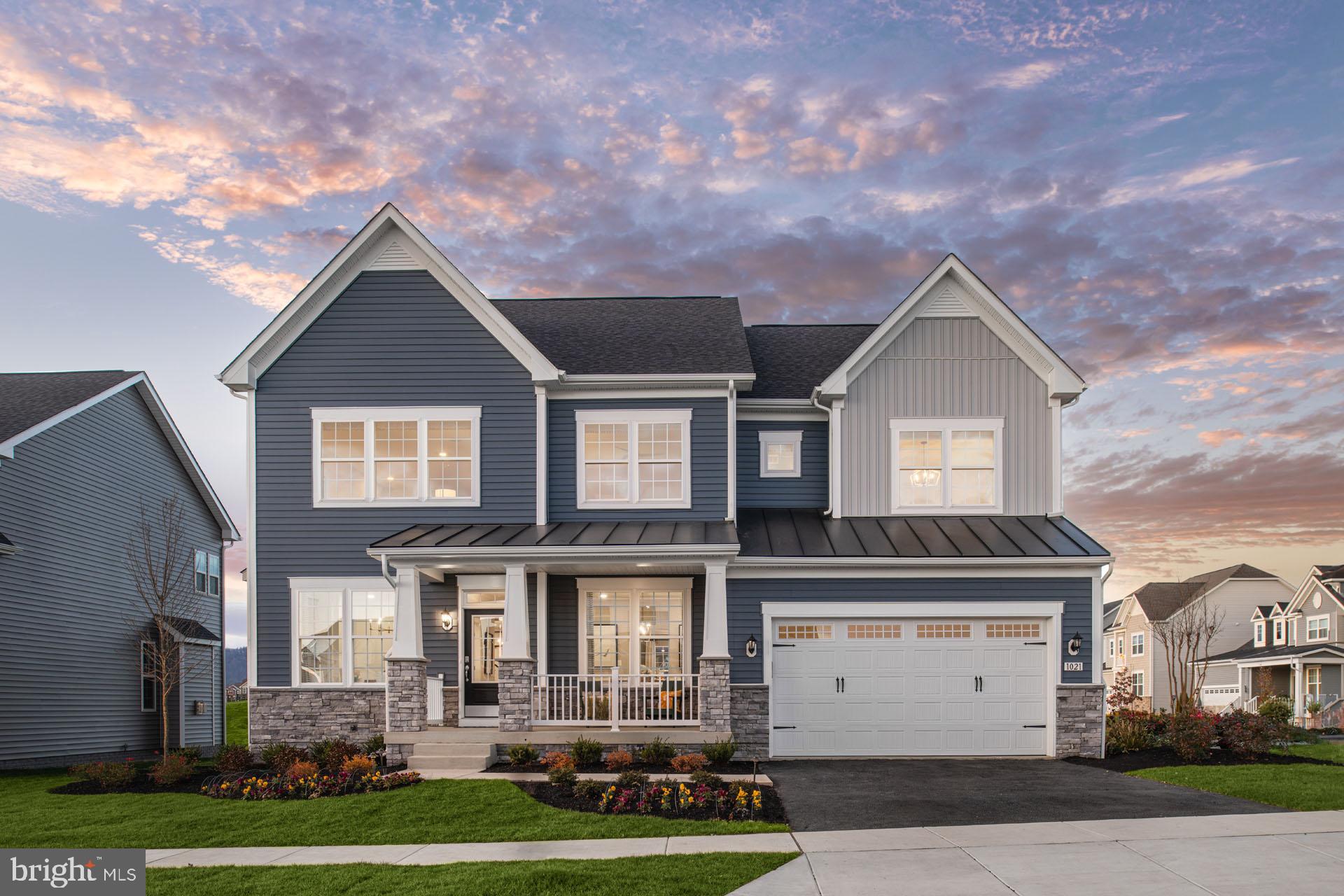 **OFFERING UP TO 10K IN CLOSING ASSISTANCE WITH USE OF BUILDERS PREFERRED LENDER AND TITLE.**
THE PREMIER RESORT LIFESTYLE COMMUNITY IN FREDERICK COUNTY! Welcome to our stunning Emory Model and make it YOUR own with YOUR choices and design selections in the Resort Living Community of Brunswick Crossing! The Emory is the floorplan that gives you everything you need (with up to 7 bedrooms!)! The open concept main level gives you two home offices, one as a flex room for a play room off the kitchen, exercise room or choose the optional Guest Suite with private bath. The kitchen features a spectacular 12ft island, stainless appliances, plank flooring and walk in pantry. Your bedroom level in the Emory comes with 4 bedrooms with a loft, with options for a 5th bedroom and extra private bathrooms and walk in laundry room. The Emory’s spacious primary suite has two walk in closets and choices of vaulted or tray ceilings and three primary on suite bathroom choices for what fits your dream home! Homeowners at Brunswick Crossing get the best of both worlds, tucked in a peaceful setting with Mountain Views yet it is central for MD,VA and DC commuter routes Rt15, 340, 270, 70 PLUS minutes to the Brunswick Marc Train and charming historic Downtown Frederick. *Photos may not be of actual home. Photos may be of similar home/floorplan if home is under construction or if this is a base price listing.