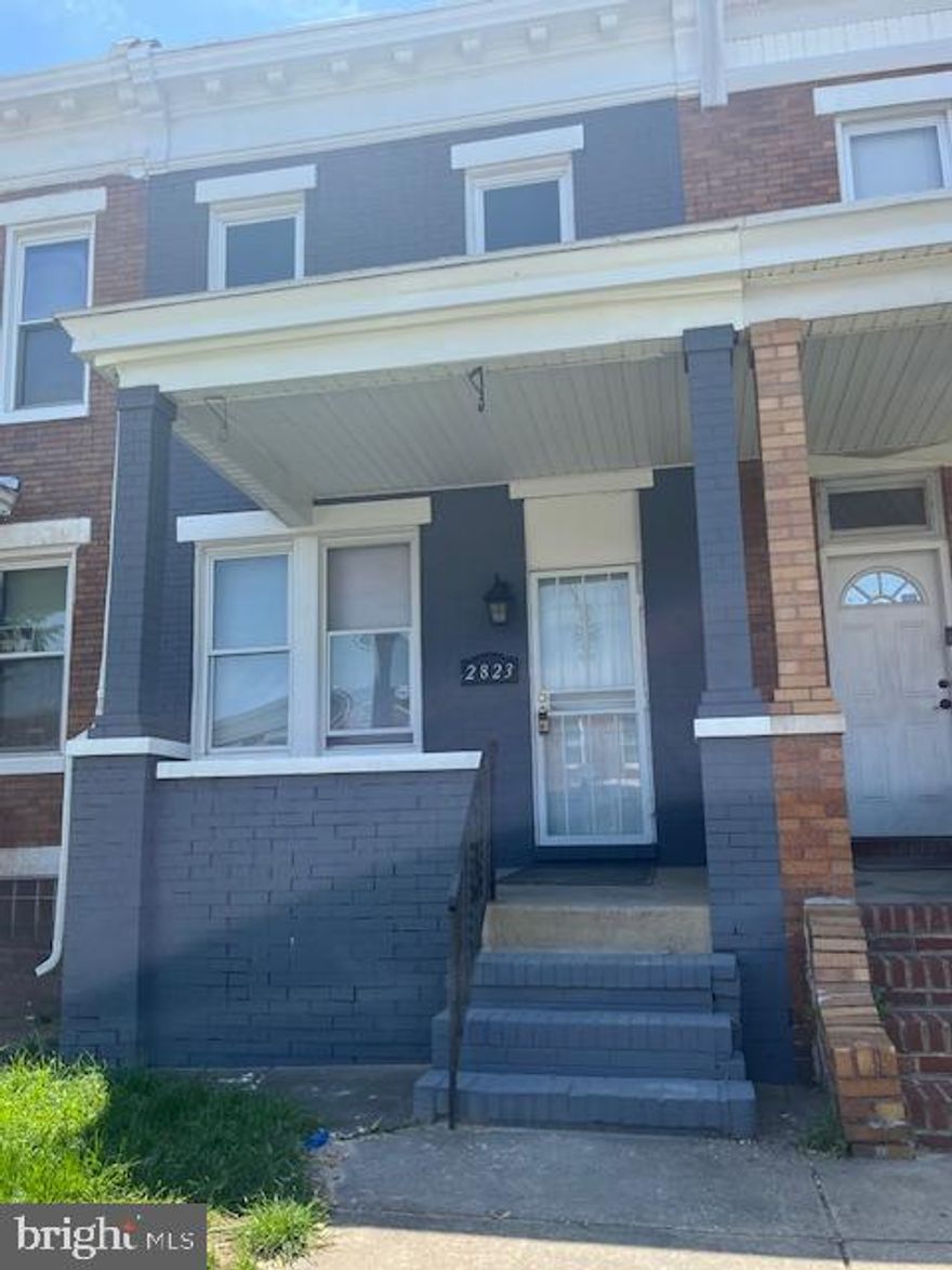 Welcome to 2823 Lake Ave – a beautifully maintained brick townhome in the heart of Baltimore! This spacious 3-bedroom, 2-bath home features hardwood floors throughout, a light-filled living room, and a separate dining area perfect for entertaining. The kitchen is equipped with ample cabinet space and leads to a fenced backyard ideal for relaxing or hosting guests. Enjoy additional space in the Fully finished basement, perfect for a home office, rec room, or additional storage. Conveniently located near shopping, public transportation, and major commuter routes. Don't miss this opportunity to own a charming home!