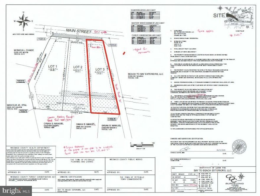 Build your dream home on this beautiful, shovel-ready ¾ acre lot in the heart of Pittsville! With public water and sewer already available and the $15,000 tap fee paid by the seller (a $15K value!!), this property offers exceptional value and convenience for your new home build. The property lines are staked and flagged for easy viewing, and a split rail fence will be installed along the rear property line, defining your space while preserving the perfectly positioned forest conservation area that borders the back of the lot.  Enjoy the perfect balance of small-town charm and natural privacy in this friendly little town where community is everything!  With a short drive to Route 50, you’ll be just minutes from Salisbury, Berlin, Ocean City & even Delaware. This lot features 75 feet of road frontage and 320+ feet of depth, affording ample room for your custom home design, outdoor living areas, or future expansion. Whether you’re ready to break ground immediately or planning your forever home, this ready-to-build lot delivers the rare combination of location, utility, beauty, and peace of mind.  Reach out today with questions or to schedule a private showing!