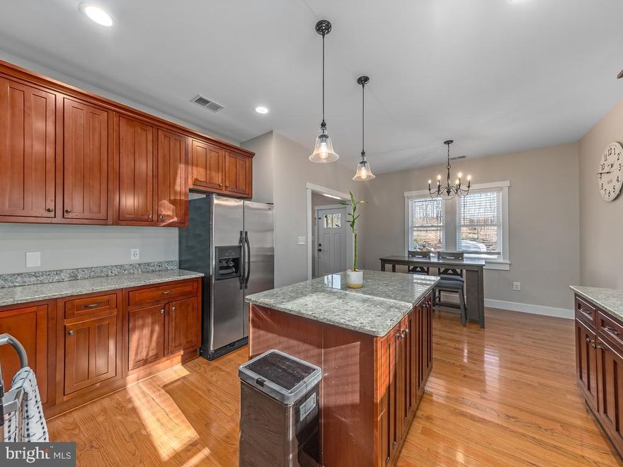 Located next to Quantico Marine Base and very close to Route 1 and I-95, it is a commuter's dream. It has been 100% renovated - completely rebuilt between 2015 and 2016. New foundation, new detached garage, new roof, new exterior walls, new siding, new driveway, new windows, new HVAC, new water heater, new drywall and paint, new tiled bathrooms, new kitchen wood cabinets and granite countertops, new wood flooring throughout, new trim, new front deck, new side patio, new landscaping. Every. Single. Thing. has been updated. The primary bedroom and one of the other bedrooms have huge walk in closets and the 3rd bedroom has a large closet with a custom built organizer. In addition to the living space listed on the main level, the 340 Square foot attic can be accessed by a pull down attic ladder (in the ceiling by the side door) and has been finished with drywall, flooring, and carpet. It is air conditioned and heated with a storage room and plenty of finished space for a play room, exercise room or just to hang out. Enjoy a flat back yard with firepit and landscaping that leads to a detached garage/workshop. The front, paved driveway belongs to the home and the unpaved, back driveway is a shared driveway with the neighbors, accessed from the back of the home.

Pets will be considered on a case by case basis with a refundable $500 pet deposit and a nonrefundable $199 fee, if applicable. No aggressive breeds, or mixes with aggressive breeds will be permitted. Gross household income must be at least 3x the amount of the rent (only 2 salaries can be used). We require a 650 credit score and prefer 700 or better. If coming from a rental, a positive reference from your current landlord must be provided. Pictures are from a previous listing but home is still similar. No smoking or vaping on this property. Minimum one month's rent security deposit required. Certified funds required for the 1st month's rent and security deposit only. Security Deposit must be deposited within 48 hours of acceptance. Lease will be sent out for signatures once the security deposit has been received. 1st month’s rent due before tenancy. Proof of renter’s insurance to be submitted before tenancy. Apps take 3-5 business days to process.
