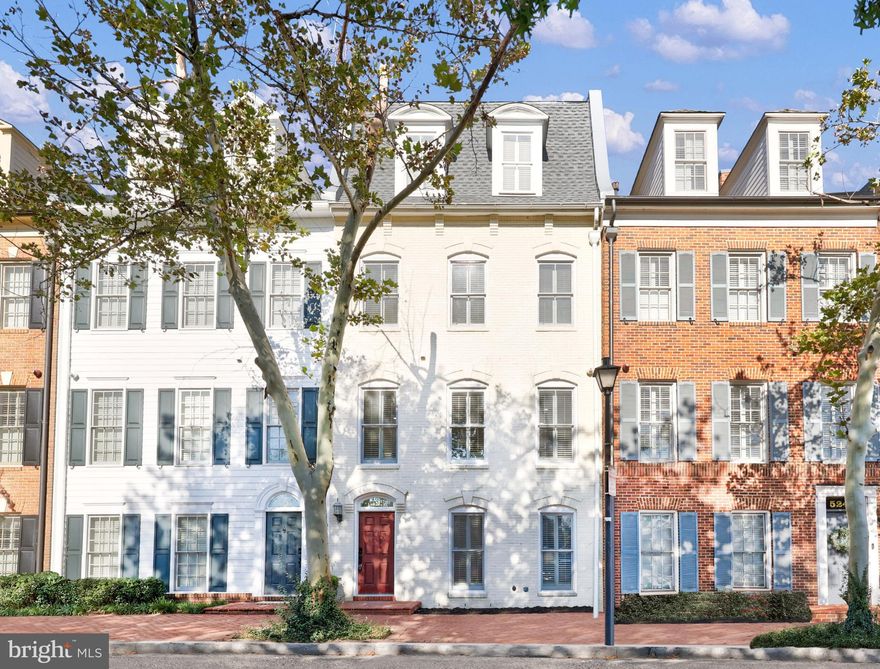 Located in the highly coveted Chatham Square, this fully renovated 2025 townhouse truly redefines “move-in ready.” Every detail has been carefully upgraded, offering the perfect blend of style, comfort, and an unbeatable Old Town Alexandria location. With a Walk Score of 96, you’re just steps from Trader Joe’s, Harris Teeter, award-winning restaurants, and the vibrant waterfront—all while being surrounded by the scenic beauty of the Potomac River and nearby parks including Oronoco Bay, Founders, Rivergate City, and Tide Lock.

A rare luxury in Old Town, this EYA-built residence includes secured garage parking with two dedicated spaces and direct access into the property, plus a private storage room conveniently located nearby. Inside, the renovations shine. The kitchen has been fully transformed with white shaker cabinets, quartz countertops, a custom tile backsplash, new stainless steel appliances, a chef-preferred gas stove, and an oversized island perfect for entertaining. All bathrooms have been reimagined with modern finishes, frameless anti-fog mirrors, designer hardware, and thoughtfully redesigned layouts. The laundry room features brand-new flooring and a full-size washer and dryer. Additional upgrades include recessed LED lighting throughout, plush new carpet, a sleek redesigned fireplace, and brand-new mechanical systems—including the roof and water heater.

The open floor plan showcases gleaming hardwood floors, a cozy gas fireplace, and a sophisticated powder room on the main level, while upstairs you’ll find a luxurious primary suite with two walk-in closets and a spa-like bathroom featuring a double quartz vanity, soaking tub, and walk-in shower. The top level offers two spacious vaulted-ceiling bedrooms and an updated full bath with quartz finishes—perfect for guests, a home office, or additional family space.

Completely turnkey, with rare garage parking, generous storage, extensive 2025 renovations, and a location that perfectly balances city convenience with peaceful green spaces, this home is the very definition of move-in ready. Don’t miss the chance to own one of Old Town Alexandria’s most stunning residences.