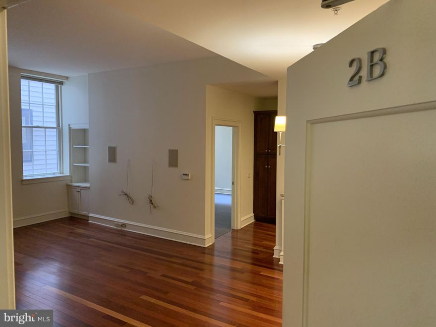 Available NOW! This amazing 1-Bedroom/1-Bathroom apartment is located in Old City on N 3rd St! Old City is a vibrant live/work/play community with its own character and atmosphere. This walkable neighborhood is known as America’s most historic square mile!

This apartment has everything and more! Open the front door and find yourself welcomed by a large open floor plan living room/dining room. Complete with hardwood flooring, large windows that let plenty of natural light pour in and tall ceilings, this space is incredibly bright and open! There is also an exposed brick wall which adds the perfect pop of character to the space.

The kitchen is galley style with European style custom cabinetry, stainless steel appliances, and granite countertops. Fully equipped with electric stove, refrigerator, microwave, and dishwasher! The ultimate spot to cook up a delicious meal. Easy access to the dining area makes serving meals and hosting holidays a breeze!

The large bedroom beams tons of natural light and can easily fit a king sized mattress! There is a spacious closet included and there is private access to the bathroom as well. The full bathroom contains a full-sized soaking tub/ shower with custom tile and ceramic flooring! The large single granite top vanity contains plenty of storage and truly emphasizes the beauty of this spacious bathroom.

*Washer and Dryer NOT included in apartment. There is a laundry room in the basement exclusively available for the resident of this unit.*

There is a water usage fee of $30.00 due in addition to rent each month. Residents are responsible for electric and cable/internet as well- there is no gas in apartment. Building contains small gym for residents use at no additional cost! Cats and small dogs permitted with $500.00 deposit!