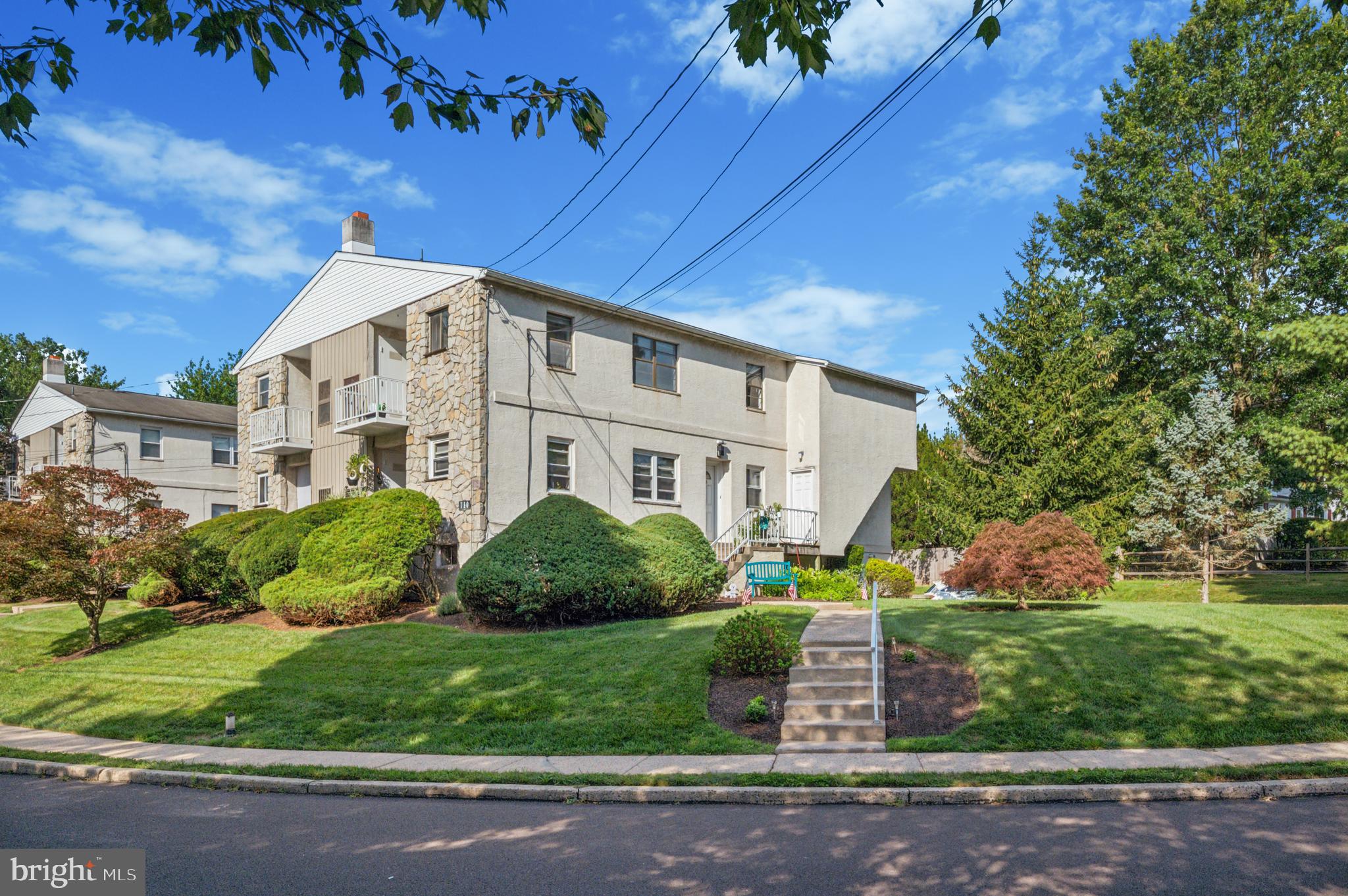 Welcome to this well maintained 2-bedroom, 2-bathroom, upper level condo located in the heart of Lansdale. Situated on a quiet street, this home offers the perfect blend of comfort and convenience.
Step inside to find a spacious open-concept living area that flows seamlessly onto a private balcony — perfect for morning coffee or evening relaxation. The updated kitchen features ample cabinet space and is ideal for everyday cooking or entertaining guests.
Enjoy the ease of in-unit laundry in the attached basement storage area, making daily chores a breeze. The attached garage provides secure parking and extra storage, a rare and valuable feature in this area.
Both bedrooms are generously sized, with the primary suite offering an en-suite bathroom and ample closet space. The second full bathroom is conveniently located for guests or household use.
A short walk to the Pennbrook station, convenient to 202 and 309, and easy to get to the turnpike. All you have to do is move in!