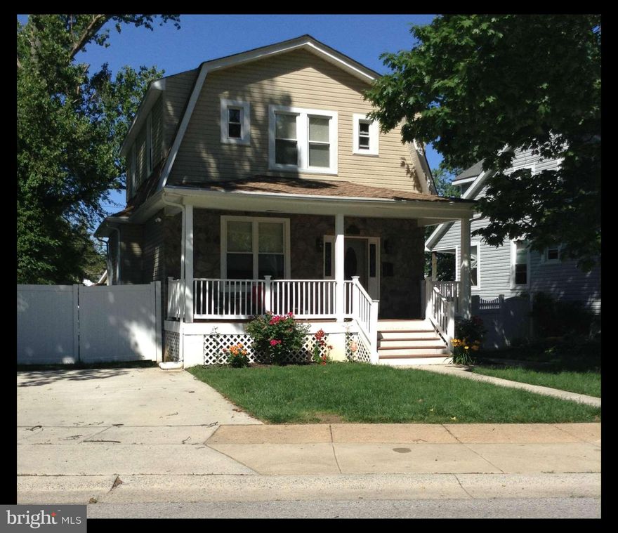 Great home, totally renovated 5 years ago. Private rear fenced yard for outdoor entertainments. Stone front with large front porch. Off street parking. Great looking hardwood floors though out. Finished basement. Near school, shopping and public transportation. Won't last long. Available Sept 1, 2014. No vouchers accepted. No pets.