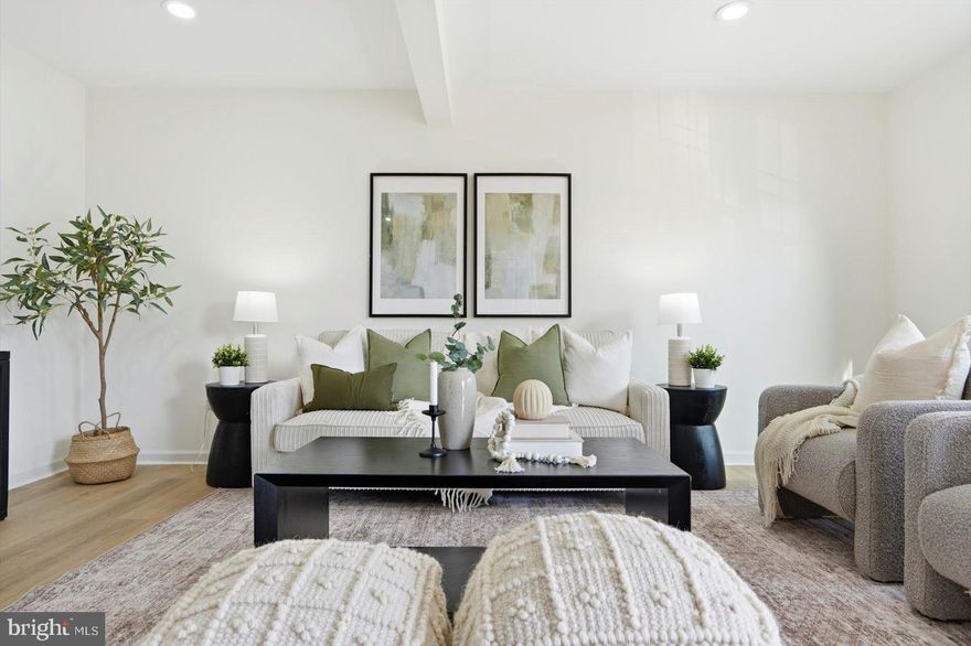 Beautifully renovated three-level end-unit townhome in Nottingham. This move-in-ready home features modern updates throughout, including a remodeled kitchen with quartz countertops and stainless steel appliances. Both bathrooms have been fully renovated with new tile finishes, complemented by new flooring and plush carpet throughout the home. The kitchen opens to a private deck, ideal for entertaining or relaxing outdoors. A full basement provides additional living space, storage, and play room area. Enjoy the convenience of a new hvac!

Conveniently situated near White Marsh Mall, The Avenue at White Marsh, grocery stores, and dining options, with easy access to major commuter routes including I-95, I-695, and Route 43, offering a seamless commute to Baltimore and surrounding areas.