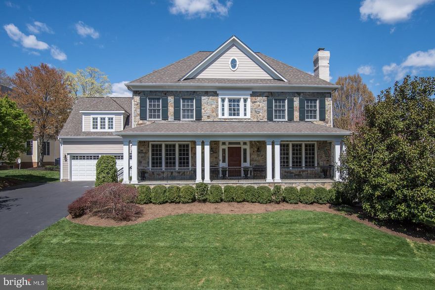 JUST LISTED! This immaculate 7 bedroom, 6 full bathroom, 2 half bathroom,  7,950 square foot home is beautifully sited on almost half an acre in coveted McAuley Park. Built in 2004, this home features an expansive first floor with a living room, dining room, office with built-ins, mudroom, two powder rooms, and an open concept kitchen/family room. The second floor has six bedrooms and four bathrooms including a generous master suite with  two walk-in closets. The lower level includes a large recreation room, a gym/bedroom and full bathroom. The beautifully landscaped backyard includes a pool and wonderful entertaining terraces with an outdoor kitchen. Attached four car garage. You do not want to miss this very special, spacious home! Showings by appointment.