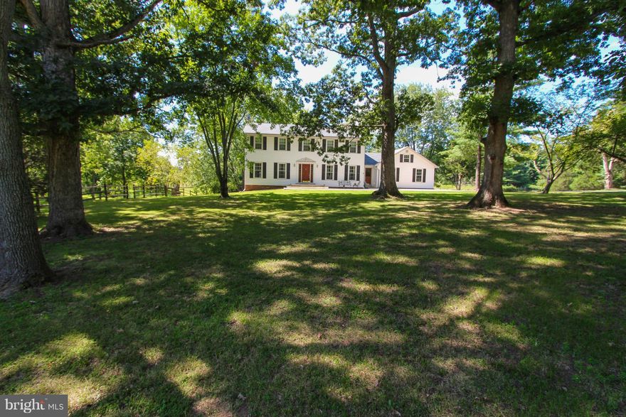 Gorgeous 4 bedroom home on private 2.3 acre lot!  Tons of upgrades! Bright kitchen with granite counters and island. Formal living/dining. TrexDeck off family room with large patio below. Walk out basement with large rec room and plenty of storage. Beautiful back yard with tons of trees and open space.  Sideload garage plus oversized parking pad. Great location near I-66 with no HOA!