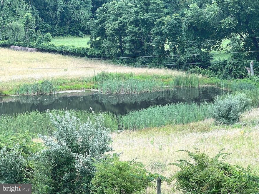 What a beautiful lot!!!!  Pond, stream runs thru lot, views, fenced....what more could you ask.....room for your cattle, horses, make hay, etc.  Build your dream home!!!