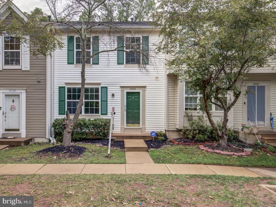 Very well maintained-Spacious Kenton Model! Fresh paint, new flooring, Updated Stainless Steel Appliances, Granite Counters and Laminate Flooring leading to large Rear Deck. Upper level includes Primary Bedroom and Full Bath, 2nd & 3rd Bedrooms and Hall Full Bath. Generous Lower Level with Office/4th Bedroom, Full Bath, Laundry Room, Rec Room with Fireplace leading to Walk-out Patio and Wooded Lot! Close to Shopping Center, Major Commuter lot, Community Pool and more .