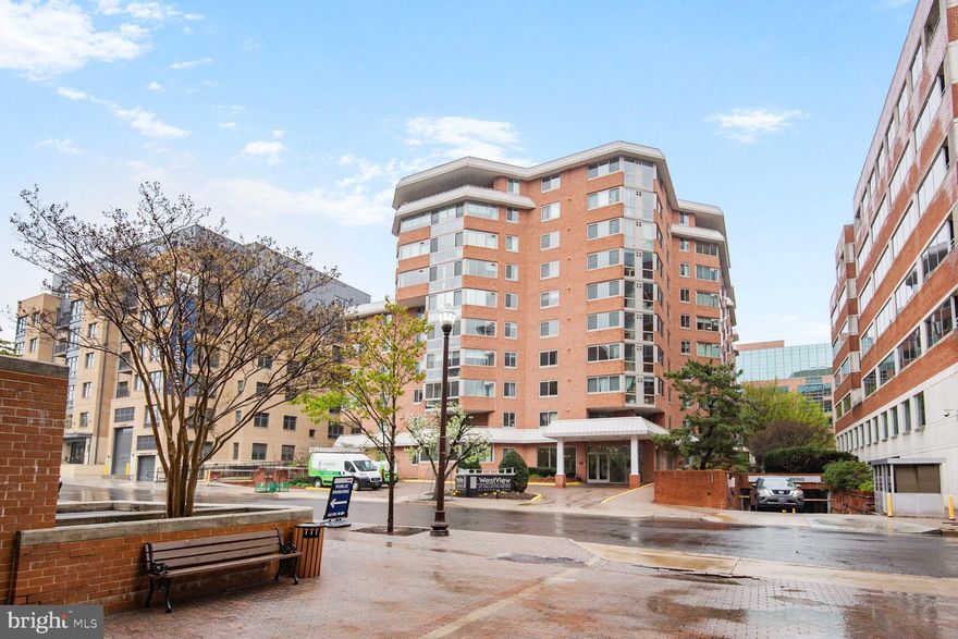 Modern 2 bed, 2 full bath condo in the heart of Ballston at the sought-after Westview at Ballston Metro—just 2 blocks from the Metro station. This bright, updated unit features a spacious layout with stainless steel appliances, granite countertops, upgraded wood and tile flooring, in-unit washer/dryer, and a large enclosed wraparound sunroom. The primary bedroom includes a private en-suite bath, and a second full bath is located off the hallway. Rent includes water and one garage parking space. Enjoy top-tier amenities: rooftop pool and grill deck, fitness center, business center, and party room, with additional storage available for rent. Pet-friendly (case by case) with a $500 deposit and $50/month fee per pet.  $300 move-in and $150 refundable dock fee paid by tenant to the building. $50 rental application fee per adult. Professionally managed. Online application. Excellent credit required.