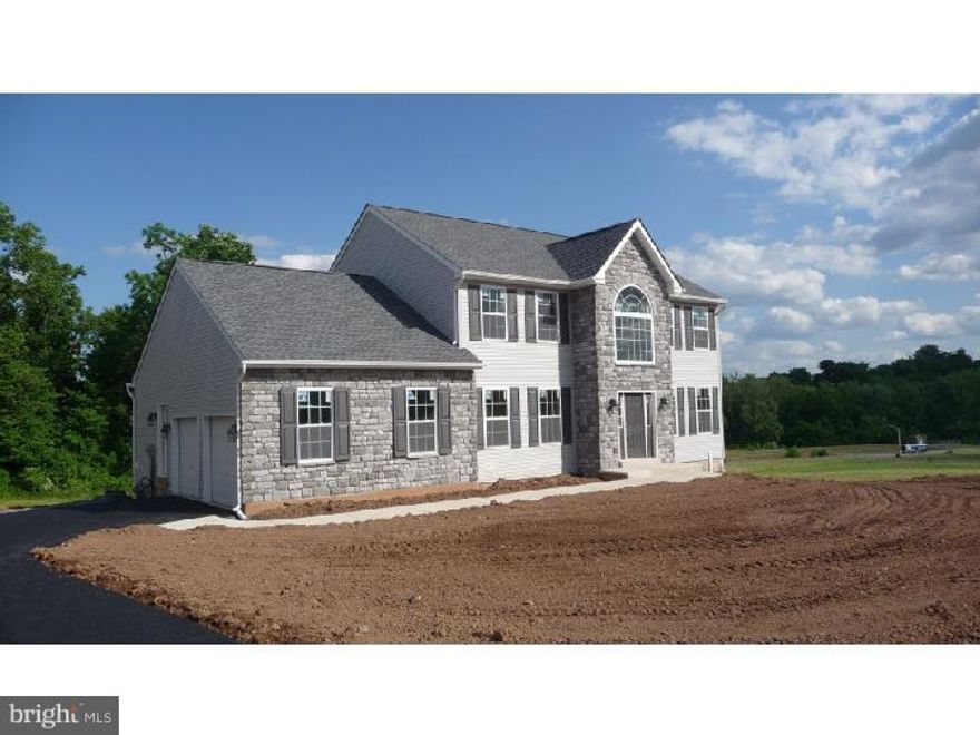 Attractive new Celia Model with side entry garage currently under construction.  4 BR  2.5 BA 2 Story.  Kitchen with granite countertops and breakfast area flowing to family room.  Second floor offers master suite with sitting area, super bath and large walk-in closet.  Laundry on the first floor. Use the Forino Advantage and receive up to $7,000 in closing costs assistance for qualified buyers. Experience the Forino Co, LP difference. Our standard specifications NOW include a choice of stainless steel, black, or white appliances in the kitchen (range and dishwasher), 5   " baseboard on the main floor, ceramic tile in the entry foyer, rounded drywall corners, and two paint color schemes; white or beige walls with a white ceiling and white trim. Our Wood's Edge standard specifications additionally include granite counters, tile backsplash, and a side entry garage. This community offers nature trails, green space, and sports fields, as well as abundant wildlife. With over 50 models to choose from and numerous locations throughout Southeastern PA, we are your premier new construction resource. While recognizing that every homebuyer has a budget, we build our homes to meet or exceed the building code while offering the opportunity to customize your next home in our state of the art design center.  Additionally, we offer the largest selection of quick delivery homes in the region, with several available in 30 days! Be sure to ask about our "Lifestyle" series of homes specifically designed for modern lifestyles.  Final price TBD as options being finalized.