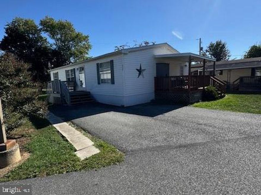 Mimosa is a nice quiet and small community that has recently been changed over to a 55+ community, Home has a much desired open floor plan with beautiful luxury vinyl floor planks.  Behind the home is a park like setting. All appliances and 2 storage sheds are included. Come, relax and enjoy stress free living. Lot rent includes sewer and snow removal on streets, Fast and easy access to Rt 30.