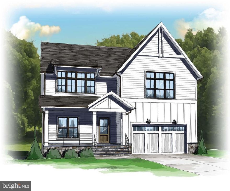 Contract at framing stage. Client involved in minimal customization of the home.  Beyond the homes sprawling backyard lies the WO&D trail.  Pop through your backyard for a morning jog, easily ride or run into the City of Falls Church to indulge in shops, restaurants or weekend farmer's market.  On three finished levels with 5 Beds/4.5 Baths, the open floor plan is made for modern living with generous spaces, sleek finishes and quality construction. Plan options include a large screened porch, patio and basement walk out areaway.  Additional finish options available as well.  Contact today to explore the possibilities.  Construction will begin late March.